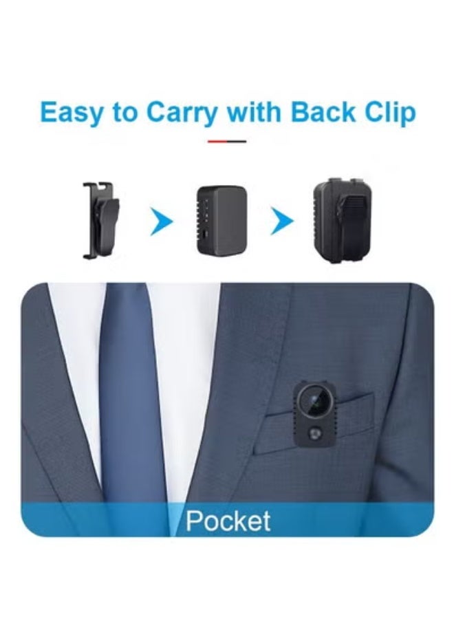 GULFLINK Mini Body Wireless 1080P Security Pocket Motion Activated Small Nanny Camera - Image 5