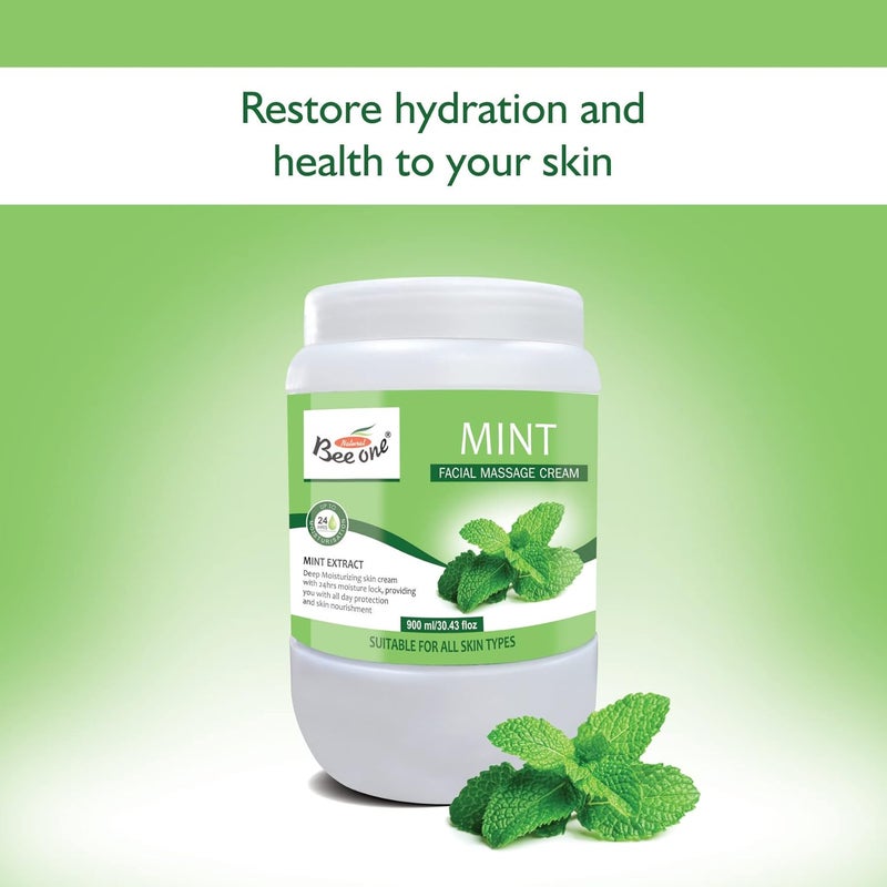 BEEONE Mint Massage Cream 900 ML - Image 4