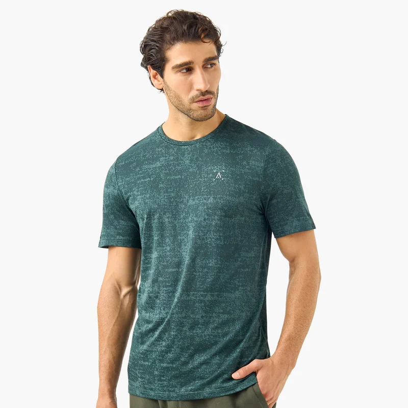 ادوت من سبلاش Textured Crew Neck Performance T-shirt