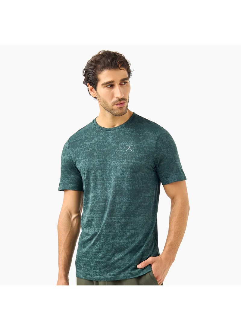 ادوت من سبلاش Textured Crew Neck Performance T-shirt