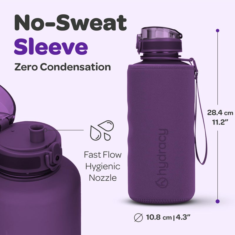 Hydracy 2L Large Water Bottle  100% BPA Free Tritan Plastic  Leakproof  Zero Condensation  Motivational Timeline  Safe  Non-Toxic  Durable  Smart Design - Image 5