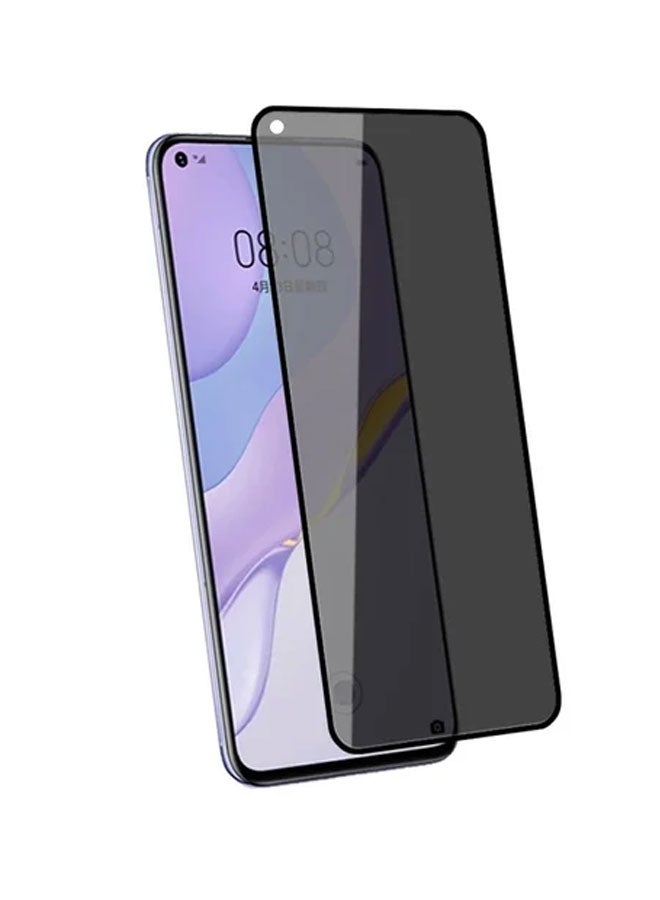 EYE CATCH 5D Anti-Spy Privacy Tempered Glass Screen Protector For Oppo A92 Black - Image 1