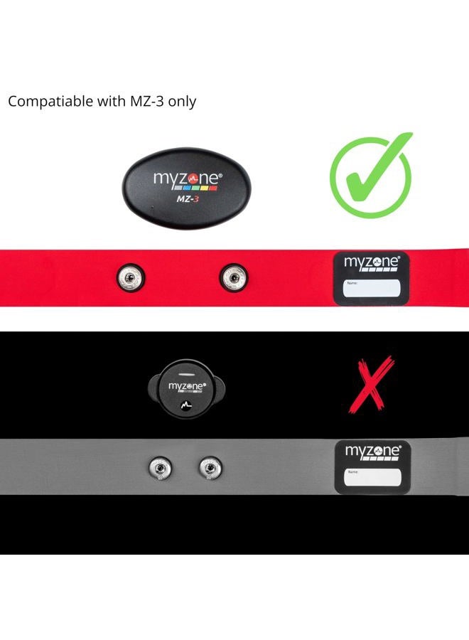 MYZONE MZ-3 Replacement Chest Strap (Medium) - Image 3