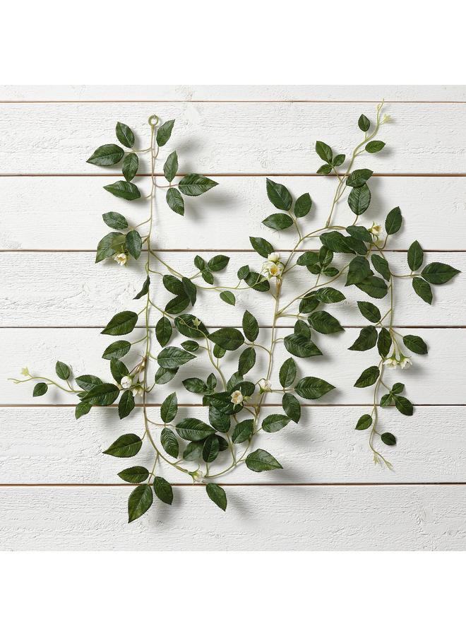 Zaboon Artificial Garland, In/Outdoor Rose/White, 1.5 M - Image 2