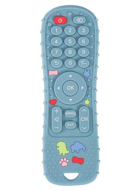 Sensory Baby Teether with Remote Control Design - Soothes Gums and Stimulates Baby's Senses
