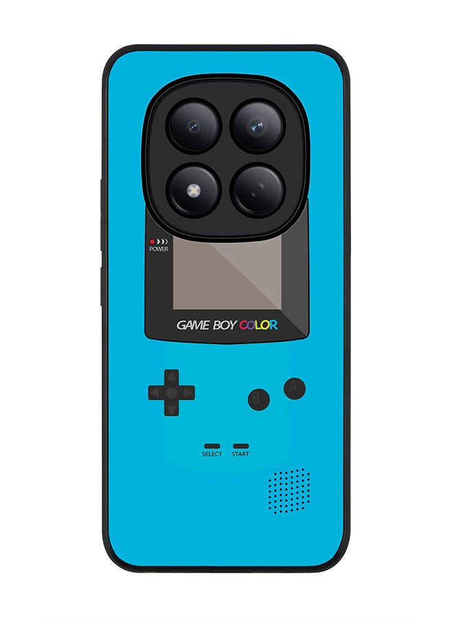 For Xiaomi Redmi Note 15 Pro 4G Case,Slim fit Camera Protection, Shockproof Thin Phone cover  - Gameboy Color - Blue