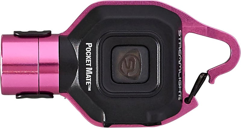 Streamlight 73303 Pocket Mate 325-Lumen Pocket Keychain/Clip-on USB Rechargeable Flashlight, Pink - Image 3