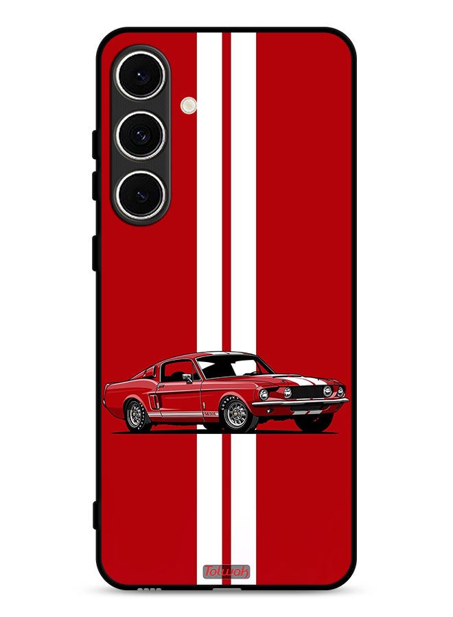 Tolwak Samsung Galaxy S24 FE 5G Protective Case Cover Vintage Car Abstract Art - Image 1