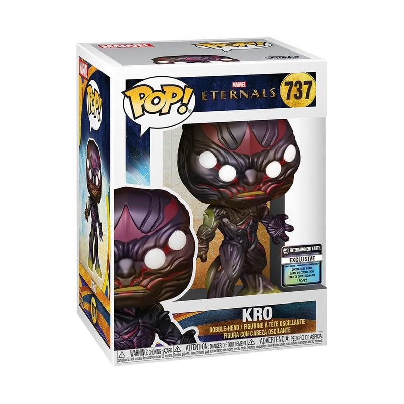 Funko Pop! Eternals: Kro Entertainment Exclusive Action Figure with Collectible Card - Image 3