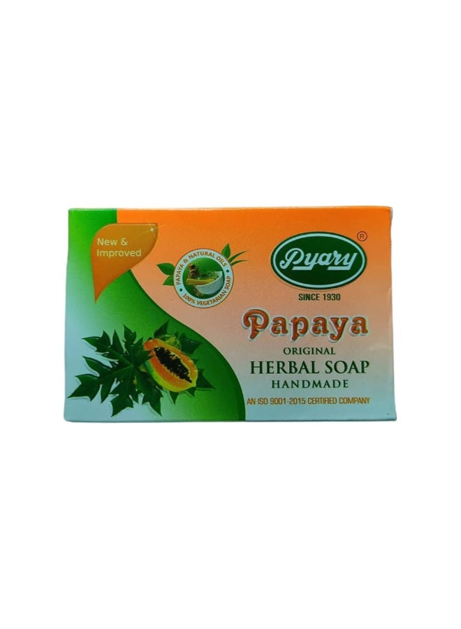 Pyary Two Pieces of Papaya herbal skin lightening soap 75 g - Image 2