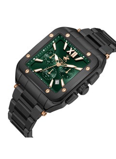 BEVERLY HILLS POLO CLUB BEVERLY HILLS POLO CLUB Men's Multi Function Dark Green Dial Watch - BP3685X.070  - Image 2