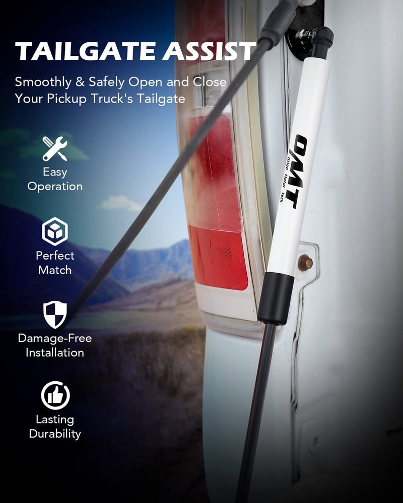 Orion Motor Tech Truck Tailgate Assist, Pickup Tailgate Lift Assist Kit Compatible with Ford F150 2015 2016 2017 2018 2019 2020 2021 2022 2023 2024 2025, F150 Truck Pickup Tailgate Shock Absorber - Image 2