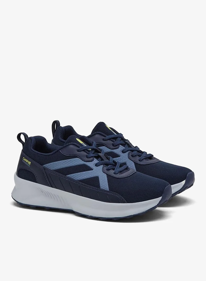CAMPUS Navy/R.Slate Men’s Sports Sneakers – Dynamic Dual Tone Design Shoes with Stylish Blue Contrast Detailing for Men | Best Price UAE