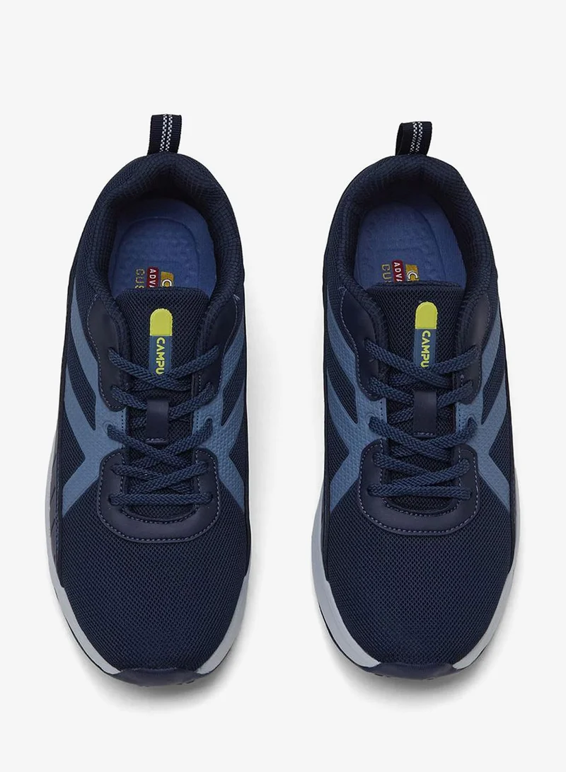 CAMPUS Navy/R.Slate Men’s Sports Sneakers – Dynamic Dual Tone Design Shoes with Stylish Blue Contrast Detailing for Men | Best Price UAE