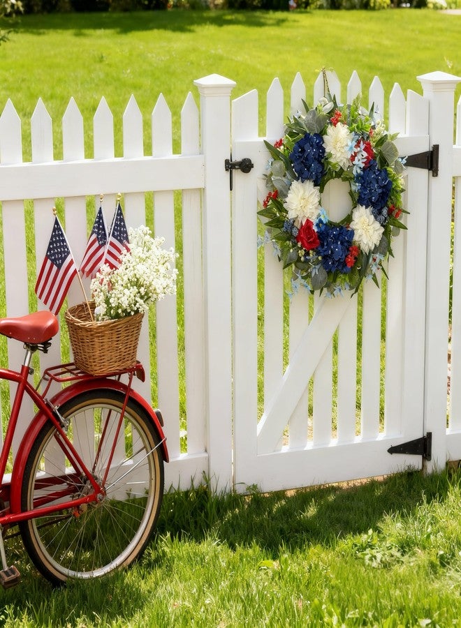 HipTree 24 Inch Spring Wreaths for Front Door-03 - Image 4