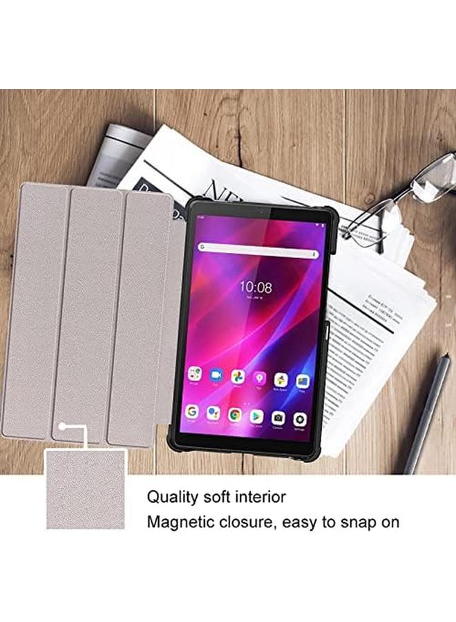 Procases For Lenovo 8.0 Inch Tab M8 Gen 3 2022 Smart Tab M8 Gen 3 2022 Tab M8 Hd Lte 2021 Tab M8 Hd Smart Tab M8 Tab M8 Fhd 2019 Slim Hard Shell Protective Cover For Lenovo M8 8" Table Lightgrey - Image 4