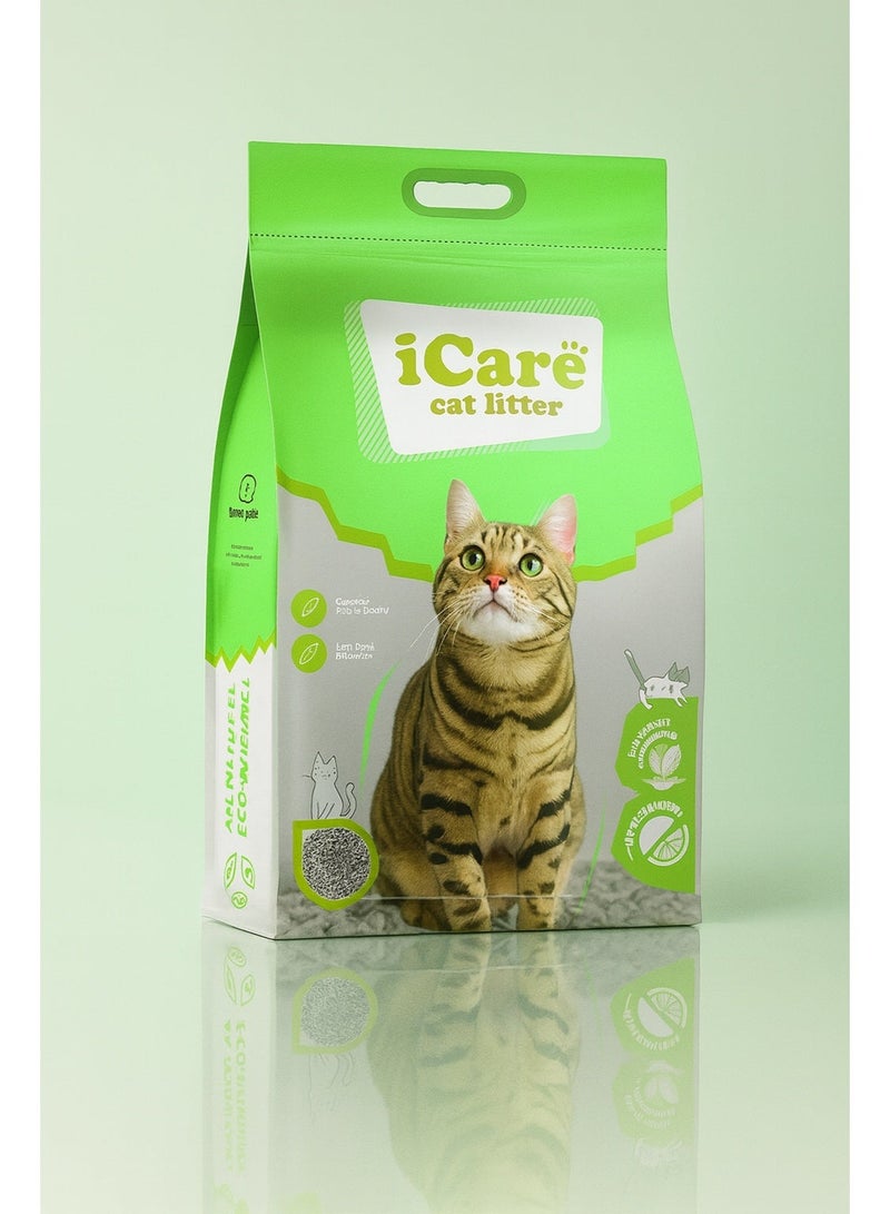 iCare Bentonite Cat Litter - Apple Flavour - 25L - Image 1