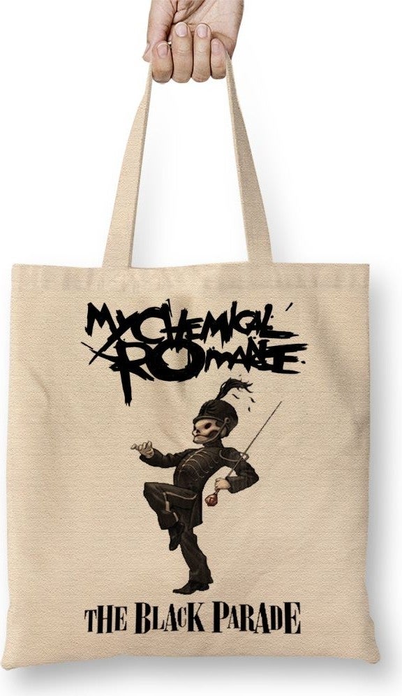 Baskı Dükkanı Print Shop My Chemical Romance Tote Bag Long Handle 