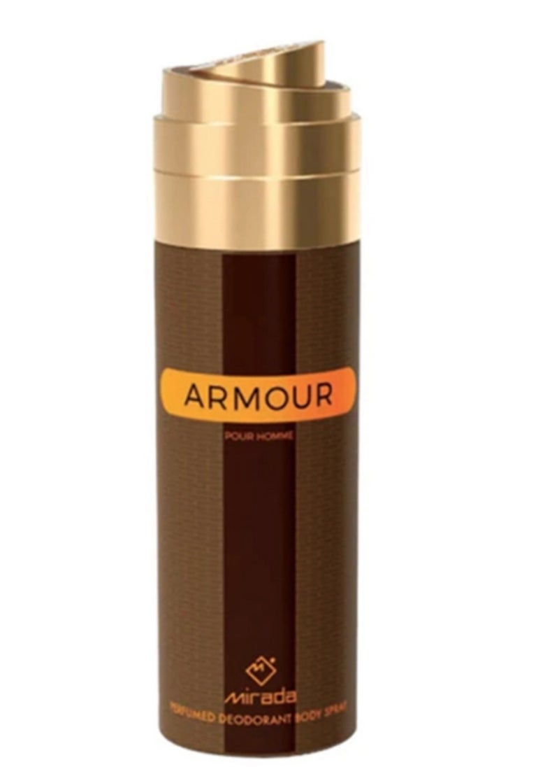 Mirada Mirada Armor Spray Men Black 200Ml 