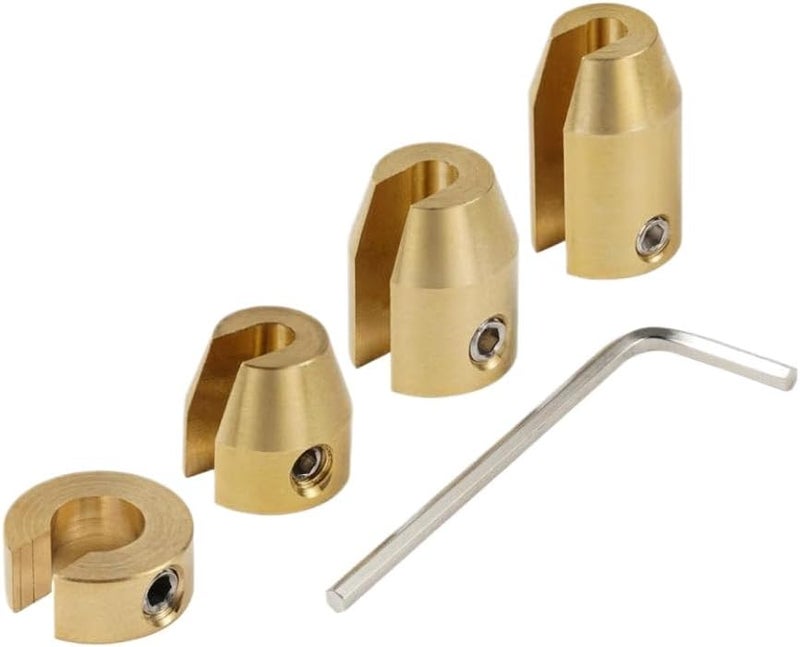 طقم تعبئة أوزان توازن سبوك عجلات الدراجات النارية العالمي من النحاس الأصفر سوبر موتو دبل سبورت - Image 4