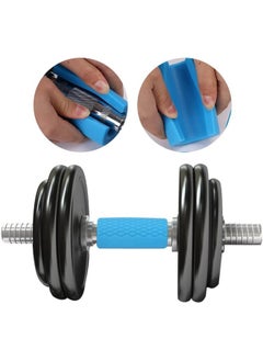 Shopoflux Silicon Gym Dumbbell And Barbell Grips|Fat Bar Grip Fit Standard Barbell, Dumbell Handles, Bicep, Pull Up Bar, Rope Grips For Weight Lifting Fitness Training (Pack Of 2)  - Image 3