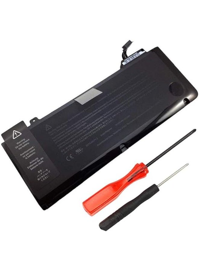 Replacement Laptop Battery 10.95V 63.5Wh 6000mAh for MacBook Pro 13" A1322 A1278 (Mid 2009 - 2012) Unibody Models - Image 1
