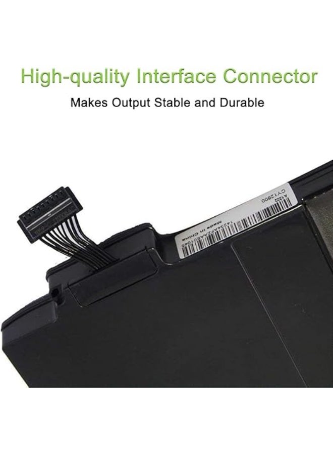 Replacement Laptop Battery 10.95V 63.5Wh 6000mAh for MacBook Pro 13" A1322 A1278 (Mid 2009 - 2012) Unibody Models - Image 2