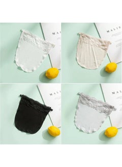 ShebSheb 4PCS Anti-Peep Lace Camisole Cleavage Cover Bra Insert,Detachable Breast Cover for Women  - Image 3