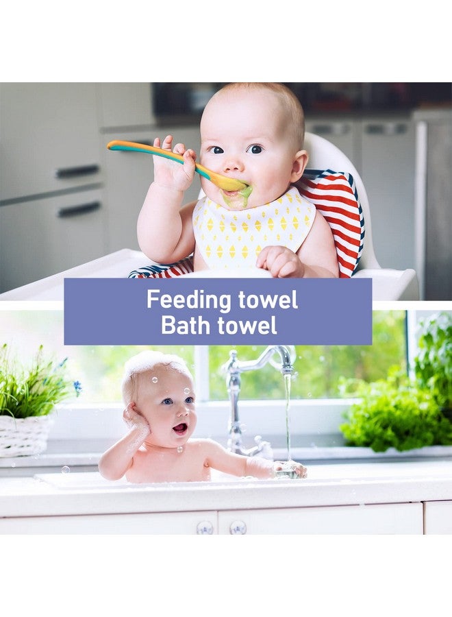 Chumia 36 Pack Baby Washcloths 10 x 10 Inches Baby Face Skin Wash Cloths Towels Set Microfiber Coral Fleece Absorbent and Soft for Newborns, Infants and Toddlers, Multicolored - Image 4