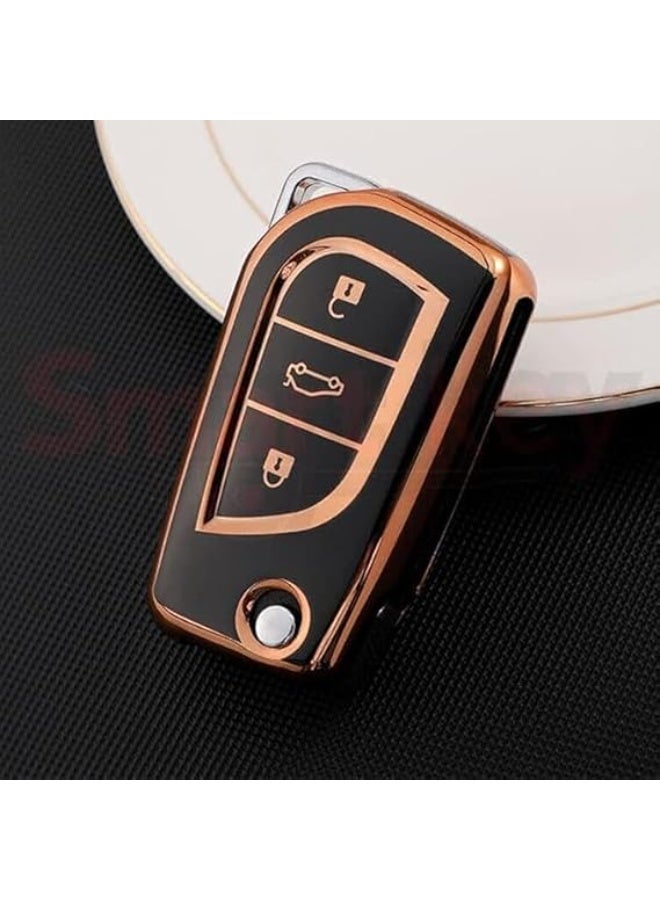 UShop U-Shop Protective Cover for Remote Car Key, TPU Key Cover for 2 and 3 Buttons - Image 1