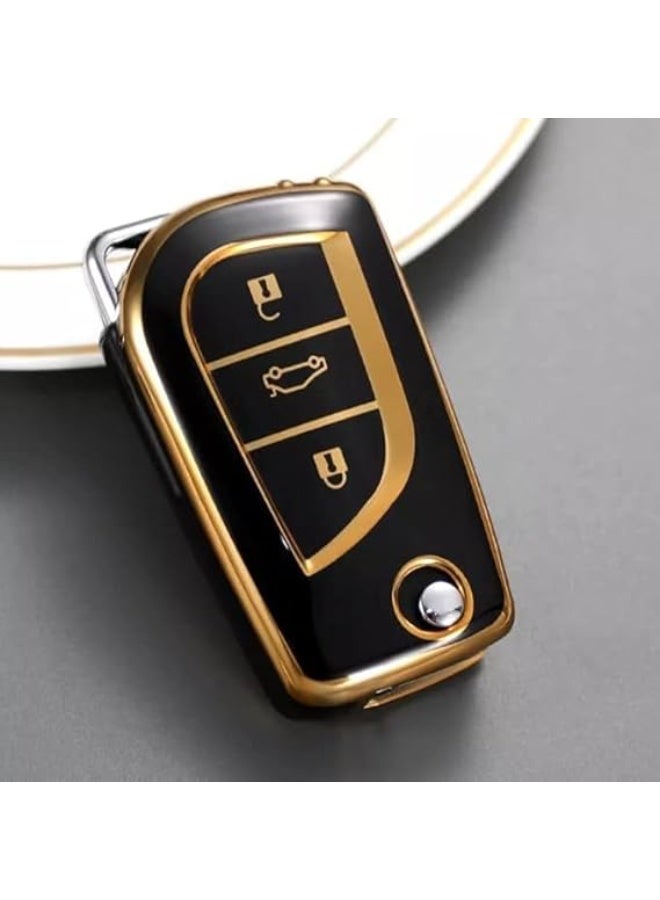 UShop U-Shop Protective Cover for Remote Car Key, TPU Key Cover for 2 and 3 Buttons - Image 2