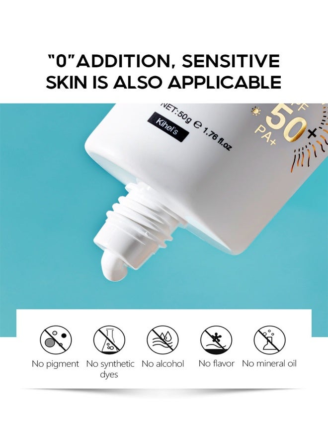 Vibrant Glamour 50g Sunscreen Cream Oil Control Skin Lightening Sun Lotion Anti Sunblock Moisturizer Sun Project Whitening Cream - Image 4