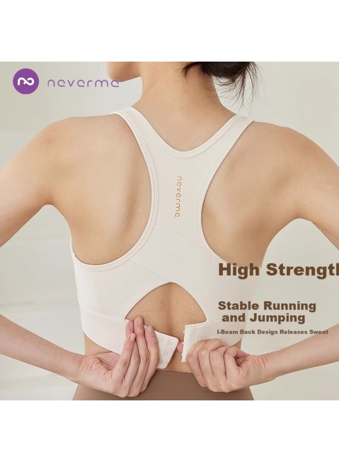 Never Me Women's High-impact Sports Bra Fitness Tank Top Yoga Running Shockproof Lift Support Outerwear - Image 1