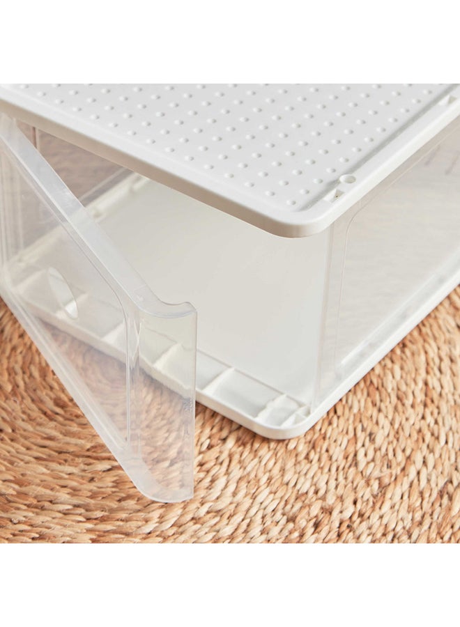 Home Box Saga Stackable Shoe Box 33 x 17 x 26 cm - Image 4
