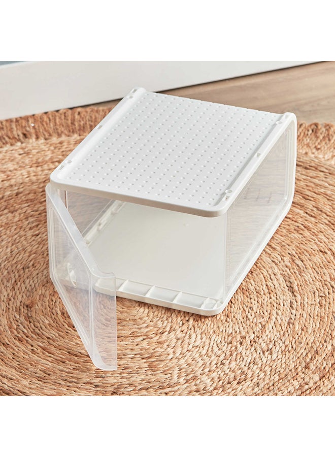 Home Box Saga Stackable Shoe Box 33 x 17 x 26 cm - Image 3