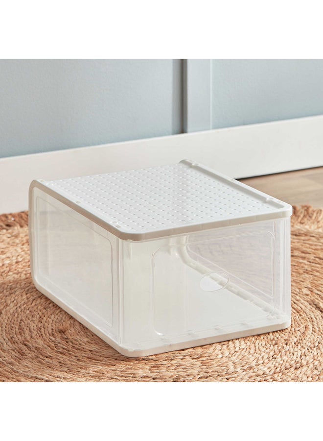 Home Box Saga Stackable Shoe Box 33 x 17 x 26 cm - Image 2