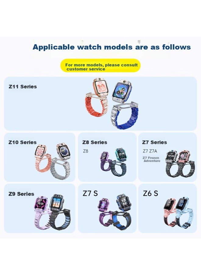 Ten Flashes Tenflash Little Genius Charging Cable Woven Charger Universal Z11/Z10/Z9/Youth Edition/Z8/Z7S/Z7/Z6P/Z6S/Z6D Little Genius Kids Smartwatch Charger Fast Charging - Image 2