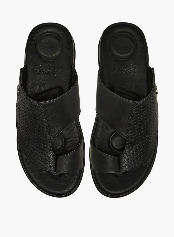 الواحة Men Textured Arabic Sandals Ramadan Collection