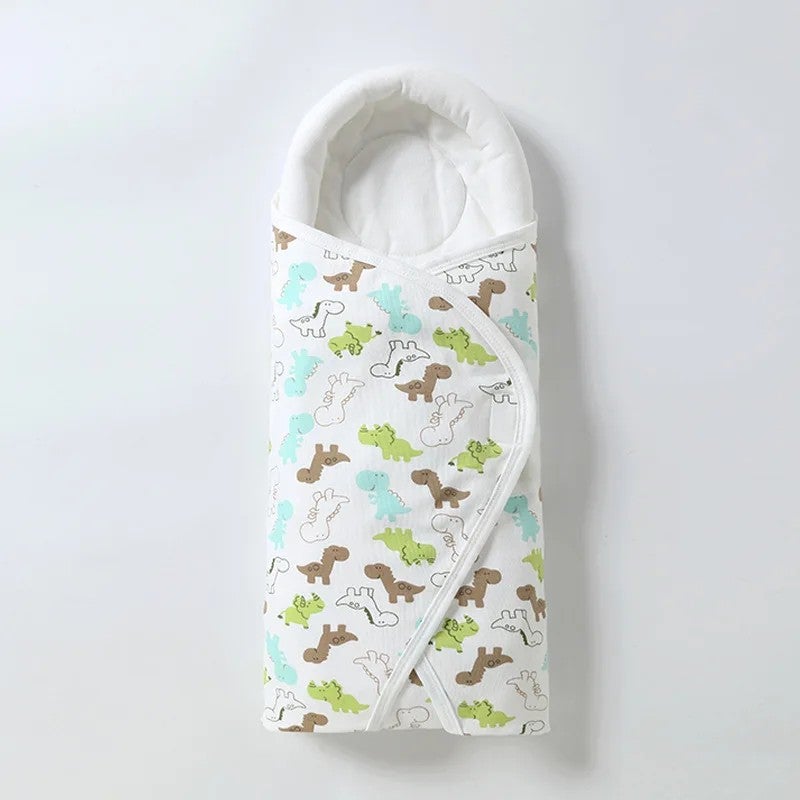 Y&D Newborn Swaddle Blanket Sleeping Bag - Soft Warm Winter Pure Cotton Swaddlers for Infants & Babies - Image 5