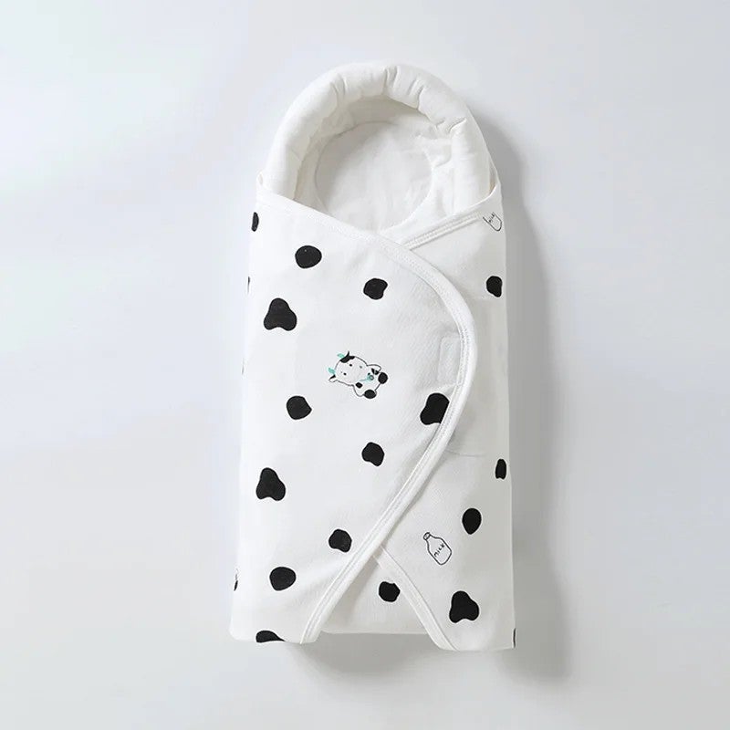 Y&D Newborn Swaddle Blanket Sleeping Bag - Soft Warm Winter Pure Cotton Swaddlers for Infants & Babies - Image 1