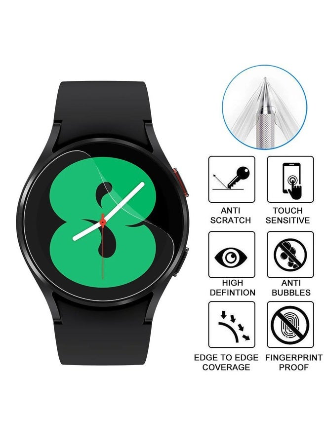 HuHa For Samsung Galaxy Watch4 40mm 5pcs xDfind Soft Hydrogel Film Full Cover Front Protector - Image 3