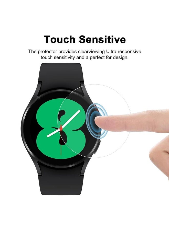 HuHa For Samsung Galaxy Watch4 40mm 5pcs xDfind Soft Hydrogel Film Full Cover Front Protector - Image 5