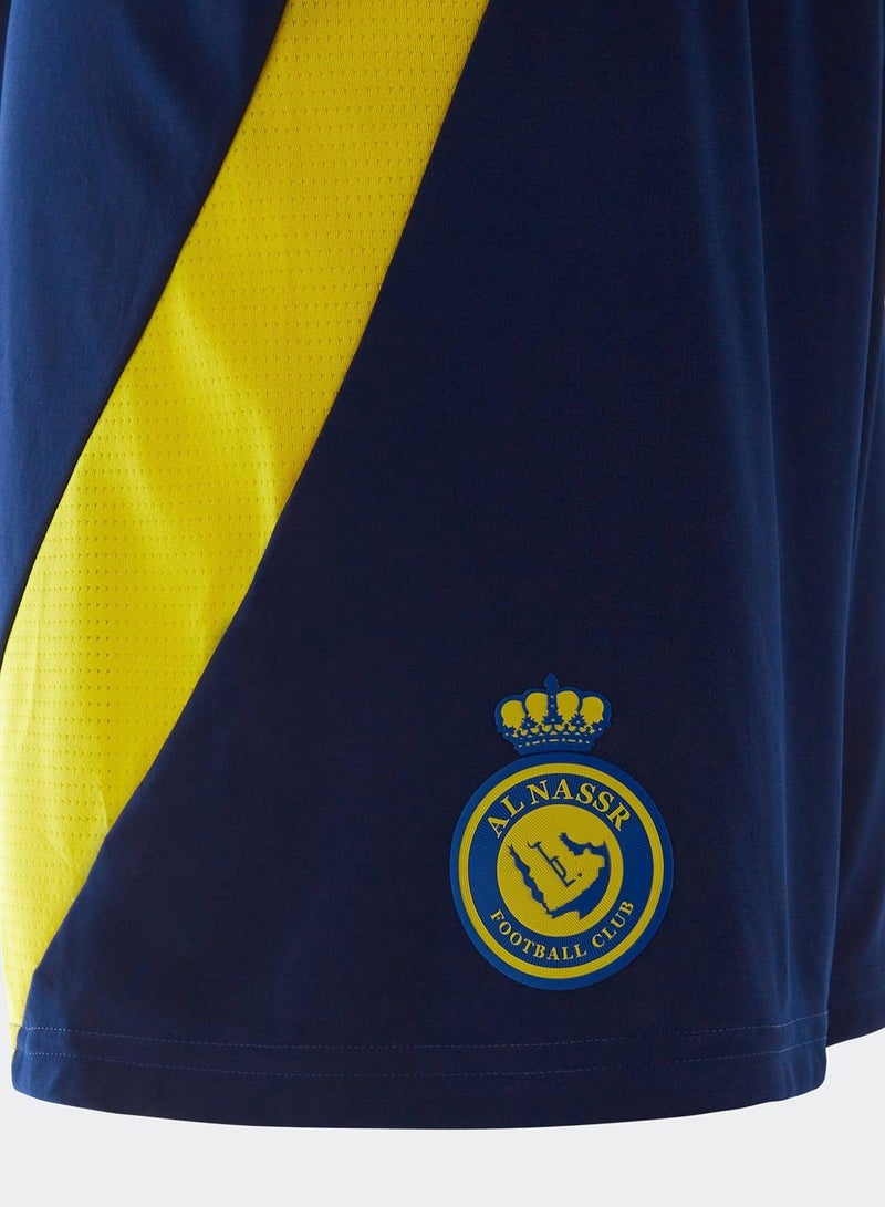 Adidas Al Nassr Away Short Blue Football Shorts For Men Xs - Image 4