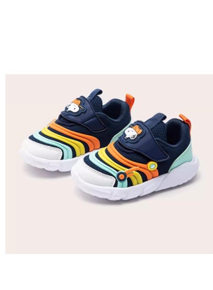 Snoopy Baby Breathable Walking Shoes With Soft Sole, Anti Slip And Anti Kick Function Shoes - Image 2