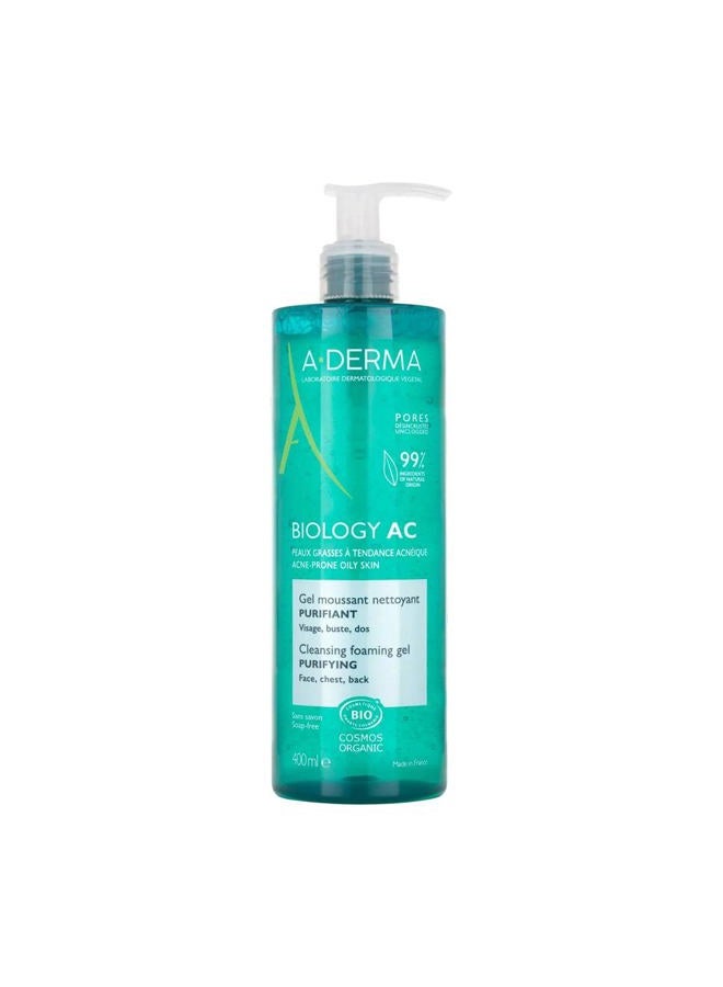 A-DERMA A derma Biology ac Gel limpiador 400ml 