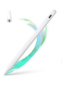 Generic Pencil Touch Screen Stylus Pen For iOS and Android devices, Rechargeable Stylist Pen Compatible With Samsung Huawei phones and tablets  - Image 1
