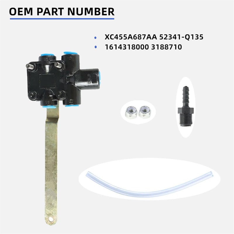 Ycsmyyds Air Height Leveling Control Valve 1614318000 Replacement for Ford Freightliner Volvo Kenworth - Image 2