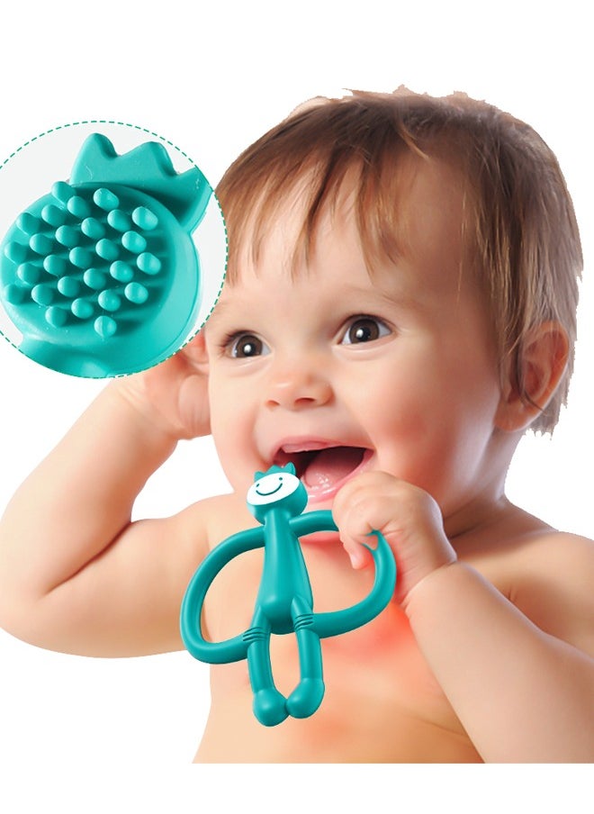 Monkey Shaped Teether Toy 11 x 8cm
