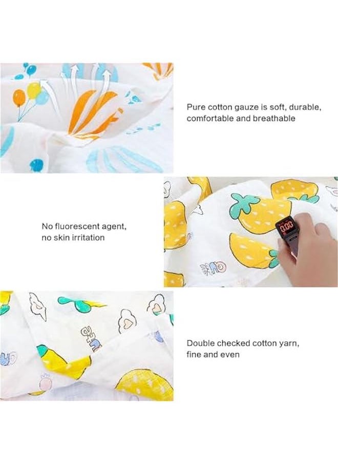 MIXDE Baby Swaddle Blanket, 3 Pack Muslin Blankets for Girls & Boys, Muslin Swaddle Blankets Neutral Receiving Blanket  - Image 2