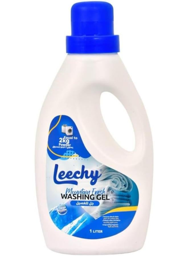 Leechy Mountain Breeze Washing Gel- 1 Liters